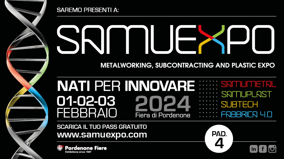 SAMUEXPO 2024 saremo presenti PAD4 banner 936x532px 01 6